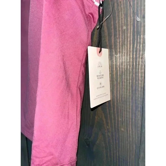 Sincerely Jules Pink Golf &‎ Tennis Tank Top Striped Accent Sporty Chic D7 - Picture 3 of 6